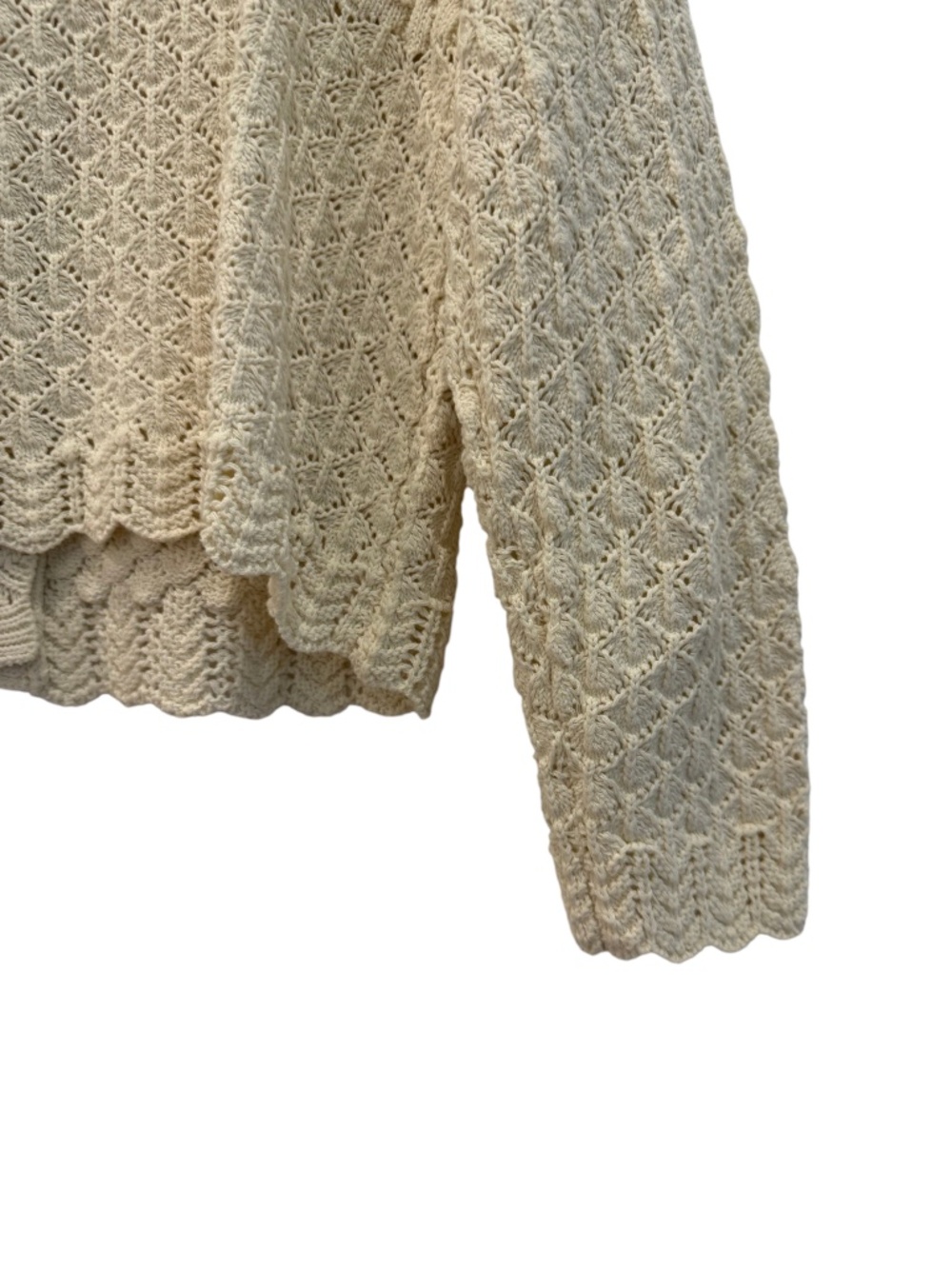 ba&sh Jump Cardigan in Ecru Size S - Picture 5 of 8
